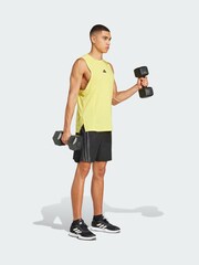 adidas Black Designed-for-Training 3-Stripes Shorts - Image 1 of 5