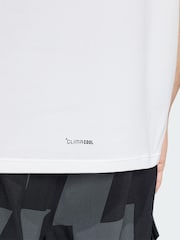 adidas Terrex White Multi Climacool T-Shirt - Image 4 of 5