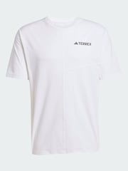 adidas Terrex White Multi Climacool T-Shirt - Image 5 of 5