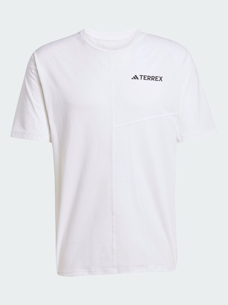 adidas Terrex White Multi Climacool T-Shirt - Image 5 of 5 adidas Terrex White Multi Climacool T-Shirt - Image 5 of 5