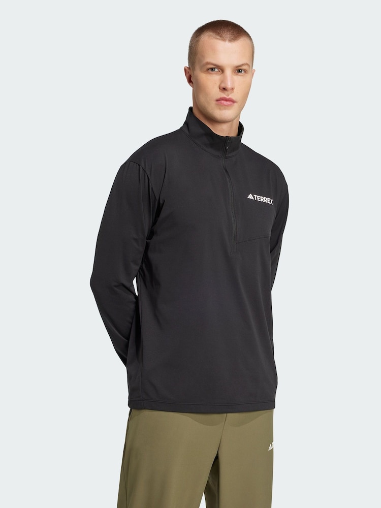 adidas Terrex Multi Climacool 1/2 Zip Long Sleeve Top - Imagem 1 de 5