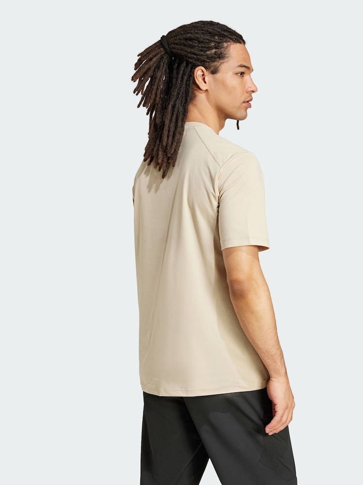 adidas Terrex Cream Multi Climacool T-Shirt - Image 2 of 5