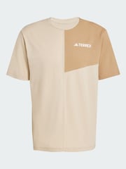 adidas Terrex Cream Multi Climacool T-Shirt - Image 4 of 5