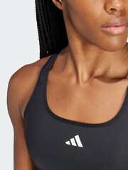 adidas Black Tech Fit Bra - Image 3 of 4
