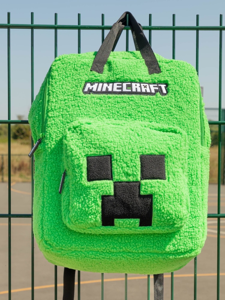 Vanilla Underground Green Furry Backpack - Image 1 of 5