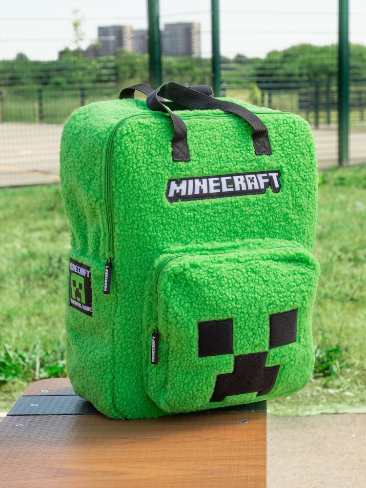 Vanilla Underground Green Furry Backpack - Image 2 of 5 Vanilla Underground Green Furry Backpack - Image 2 of 5