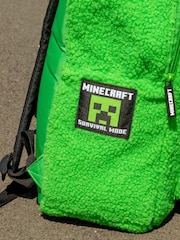 Vanilla Underground Green Furry Backpack - Image 4 of 5