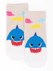 Vanilla Underground White Calf Socks Set of 5 - Image 3 of 6
