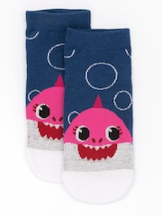 Vanilla Underground White Calf Socks Set of 5 - Image 5 of 6