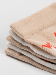 Vanilla Underground Brown Calf Socks Set of 5 - Image 3 of 6