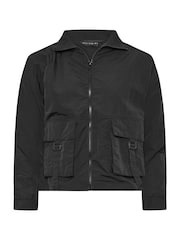 PixieGirl Petite Black Cargo Jacket - Image 5 of 5