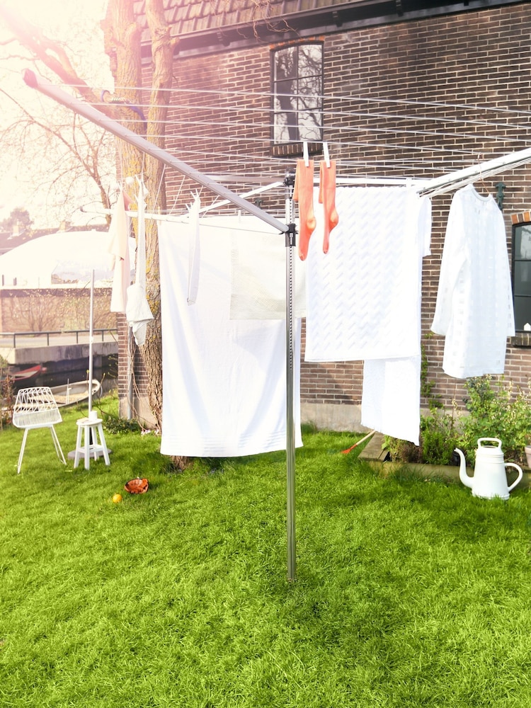 Brabantia Metallic Grey Topspinner Rotary Dryer Airer with Ground Spike - Image 1 of 6