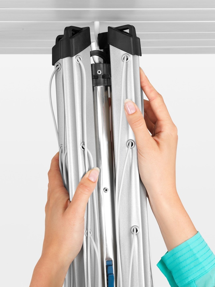 Brabantia Metallic Grey Topspinner Rotary Dryer Airer with Ground Spike - Image 6 of 6