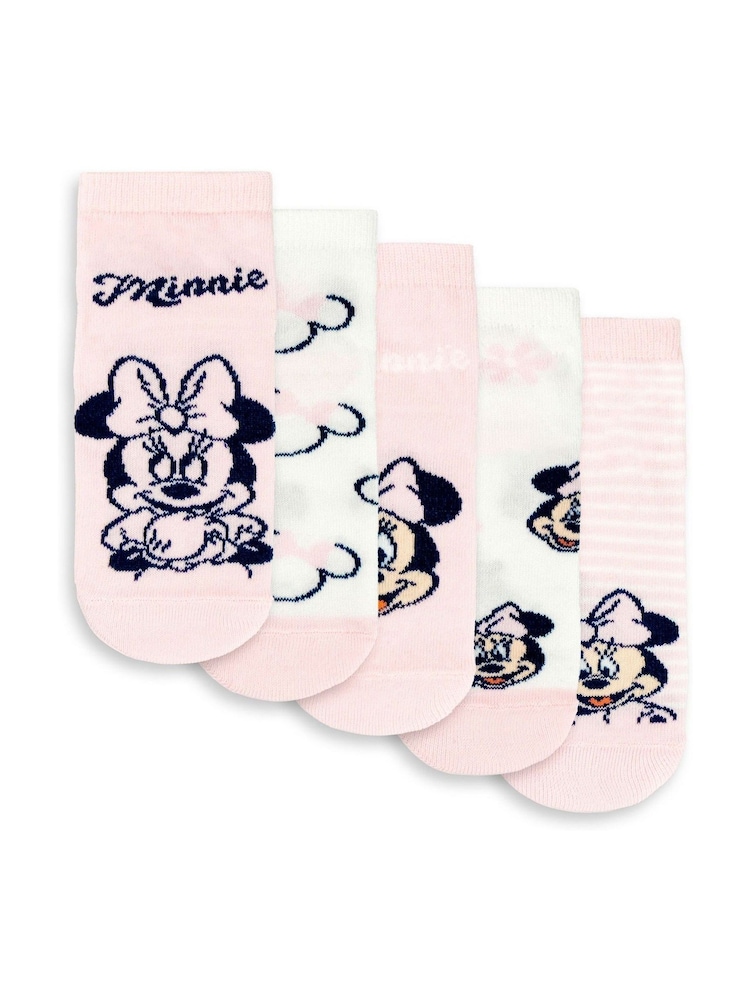 Vanilla Underground Pink Calf Socks Set of 5 - Image 2 of 6 Vanilla Underground Pink Calf Socks Set of 5 - Image 2 of 6