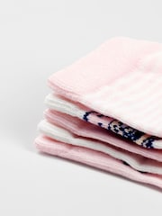 Vanilla Underground Pink Calf Socks Set of 5 - Image 4 of 6