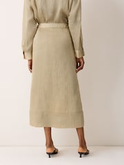 Jigsaw Textured Seam Detail Skirt - صورة 2 من 2