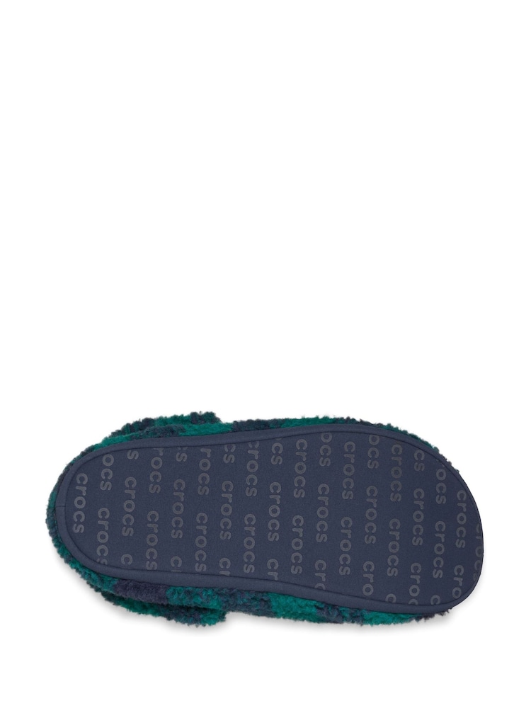 أخضر - Crocs Classic Cosy Slippers - صورة 4 من 4