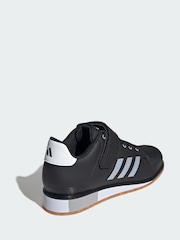 adidas Black Power Perfect 3 Weightlifting Shoes - Image 2 of 4