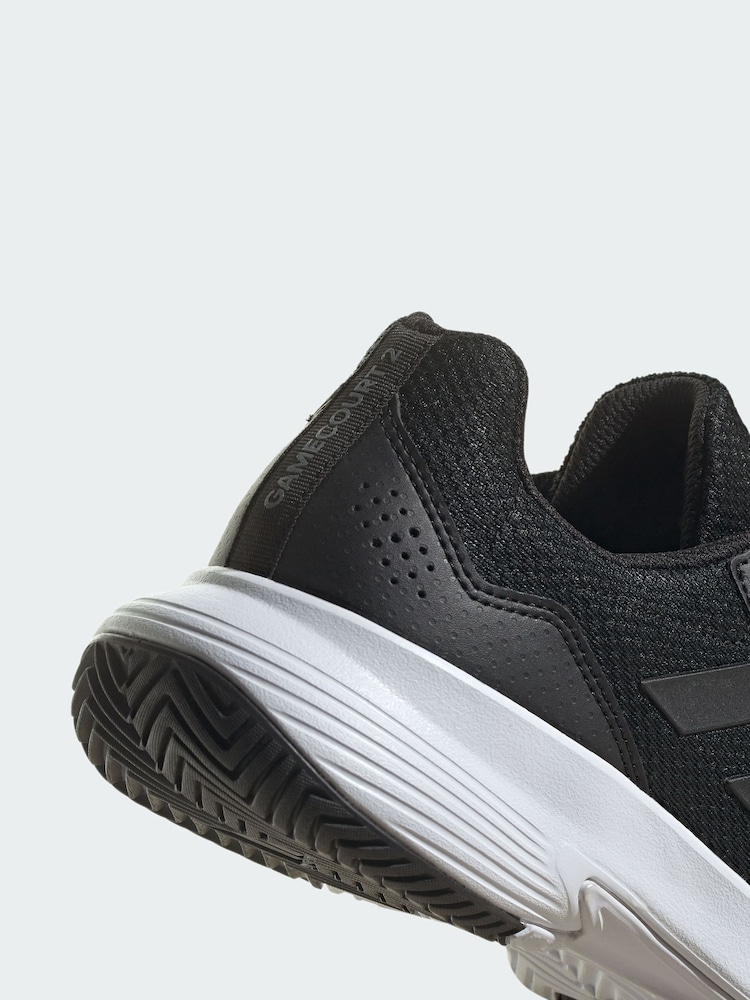adidas Black Gamecourt 2.0 Tennis Shoes - Image 4 of 4