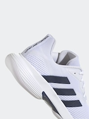 adidas White CourtJam Control Tennis Shoes - Image 3 of 4