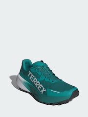 adidas Terrex Green Agravic 3 Trail Running Shoes - Image 1 of 4