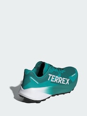 adidas Terrex Green Agravic 3 Trail Running Shoes - Image 2 of 4
