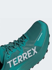 adidas Terrex Green Agravic 3 Trail Running Shoes - Image 3 of 4
