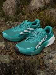 adidas Terrex Green Agravic 3 Trail Running Shoes - Image 5 of 12