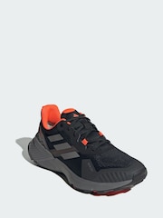 adidas Terrex Black Soulstride RAIN.RDY Trail Running Shoes - Image 1 of 4