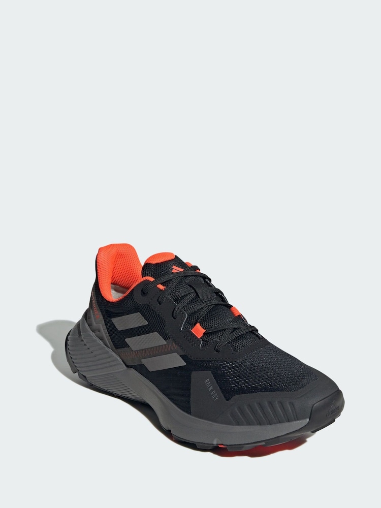 adidas Terrex Black Soulstride RAIN.RDY Trail Running Shoes - Image 1 of 4 adidas Terrex Black Soulstride RAIN.RDY Trail Running Shoes - Image 1 of 4