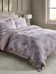 Lipsy Ferris Feather Natural 200 Thread Count Duvet Cover and Pillowcase Set - Image 3 of 5