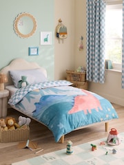 Jojo Maman Bébé Dinosaur 180 Thread Count Duvet Cover and Pillowcase Set - Image 1 of 6