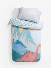 Jojo Maman Bébé Dinosaur 180 Thread Count Duvet Cover and Pillowcase Set - Image 3 of 6