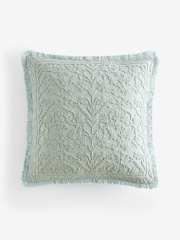Shabby Chic by Rachel Ashwell® Blue Washed Dobby Cushion - Image 3 of 4