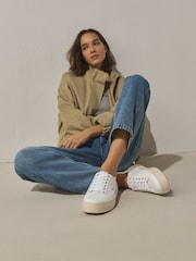 أبيض - حذاء رياضي إسبادريل برباط عُلوي من ‪Forever Comfort®‬ - Image 3 of 10