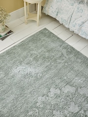 Shabby Chic by Rachel Ashwell® Green Distressed Tufted Rug - Image 2 of 5