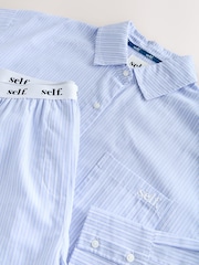 Self. Set cămașă și pantaloni scurți asortați - Imaginea 10 din 12