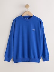 self. Cobalt Blue Sweatshirt - Image 6 of 8