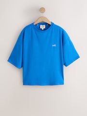 self. Blue and Stripe Relaxed T-Shirts 2 Pack - Image 10 of 13