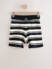 self. Navy Knitted Co-ord Shorts - Image 5 of 7