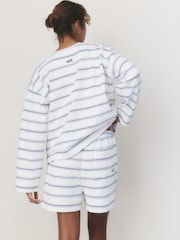 self. Long Sleeve and Short Loungewear Set - 圖片 3/10