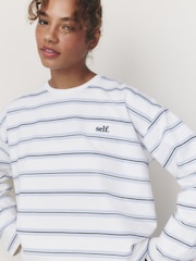 self. Long Sleeve and Short Loungewear Set - 圖片 4/10