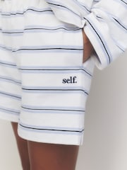 self. Long Sleeve and Short Loungewear Set - 圖片 6/10