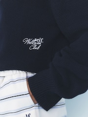 self. Knitted Half Zip Jumper - Imagen 6 de 6