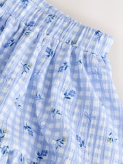 Blue Gingham Top And Skirt Set (3-16yrs) - Image 8 of 9