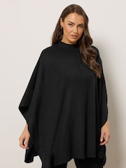 Evans Seam Detail Poncho Jumper - Image 1 of 6