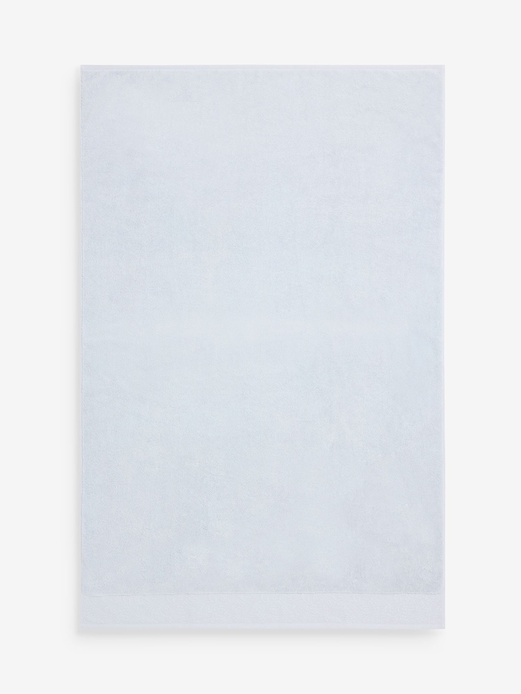 Shabby Chic by Rachel Ashwell® Blue Floral Border Cotton Towel - Image 8 of 8