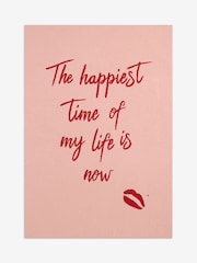 Rockett St George Pink Marilyn Monroe Knitted Quote Throw - Image 5 of 7