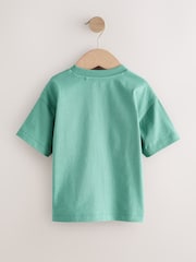 Blue/Green Fruit Stall Short Sleeve Appliqué T-Shirt (3mths-7yrs) - Image 6 of 8