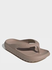 adidas Beige Adilette Lumia Flip Flops - Image 3 of 9
